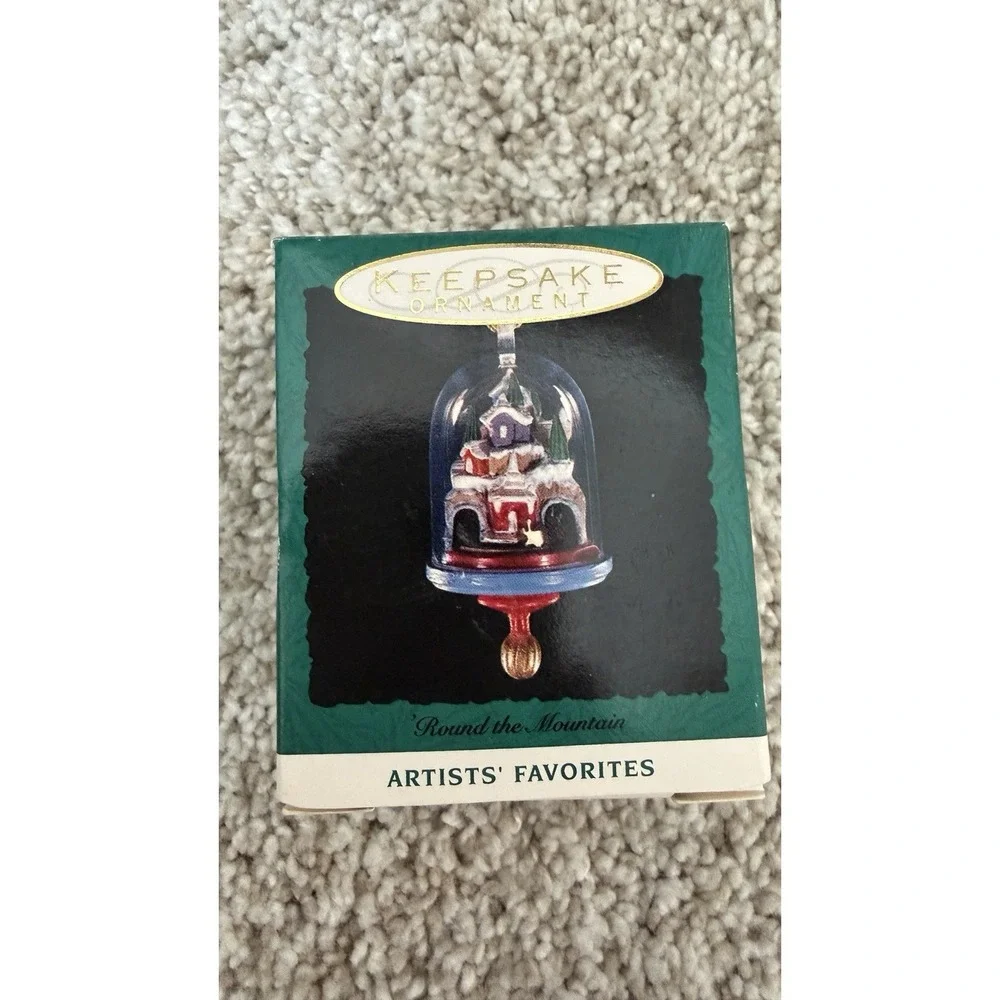 Lot of 14 Vintage Hallmark Keepsake Miniature Christmas Ornaments in Boxes